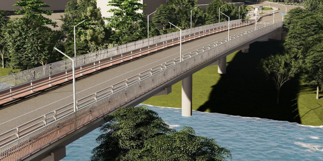 Так має виглядати міст на вул. Шевченка після реконструкції.