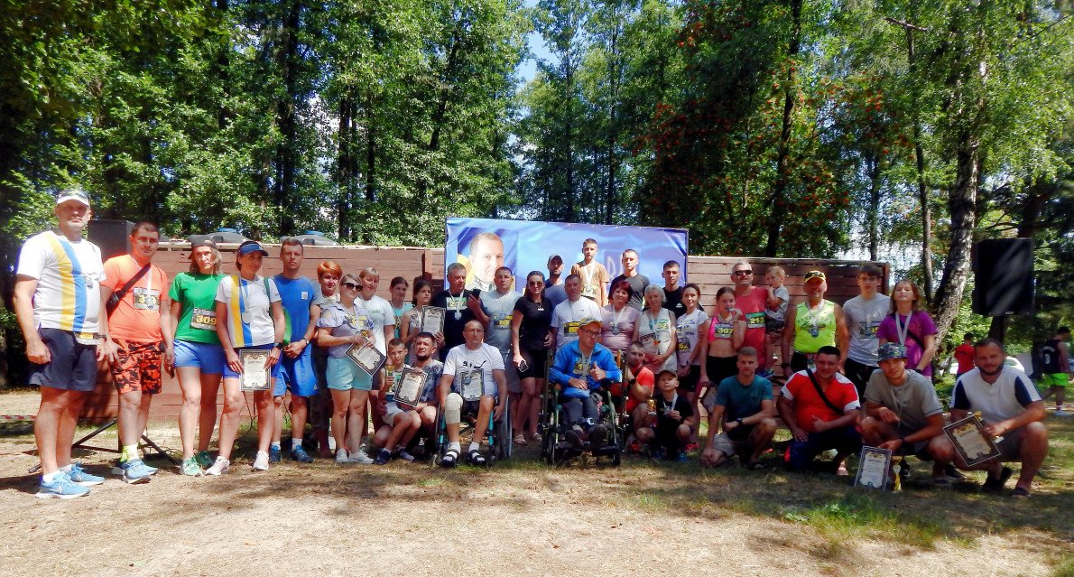 Благодійний забіг на озері Світязь у 2024 році. Фото: Павло Недільський