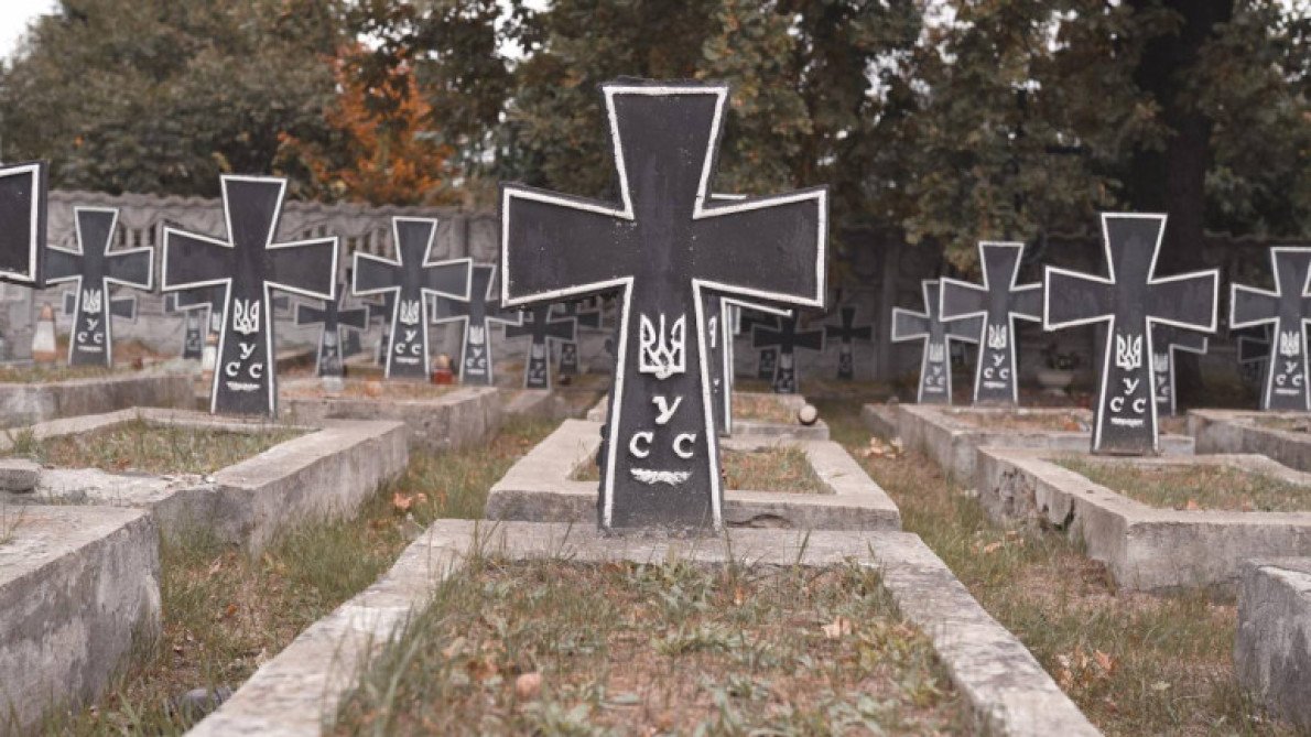 Сектор почесних поховань Українських січових стрільців, Жовква, Львівська область.