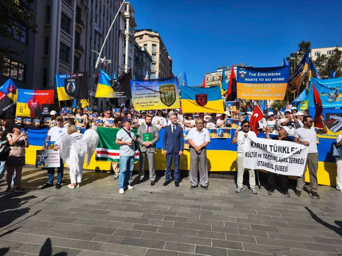 Під час мирної акції в Стамбулі
