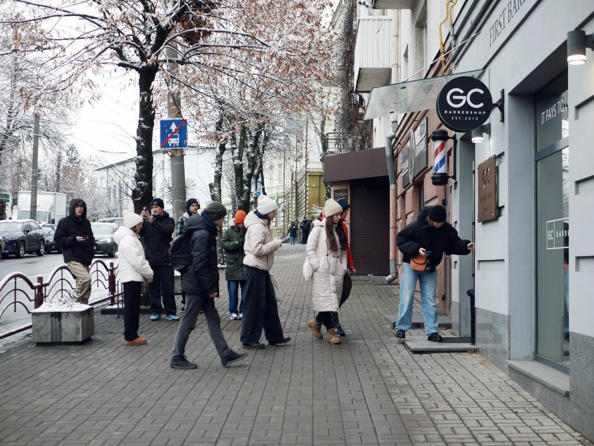 Студенти УАЛу досліджують Луцьк. Фото Юлії Тарадюк.