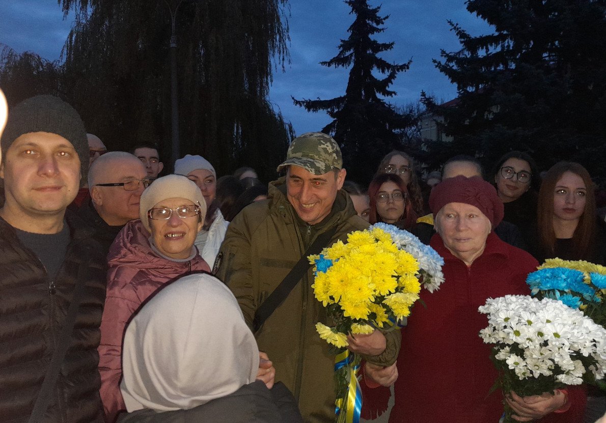 Під час спілкування із земляками. Фото: misto.media