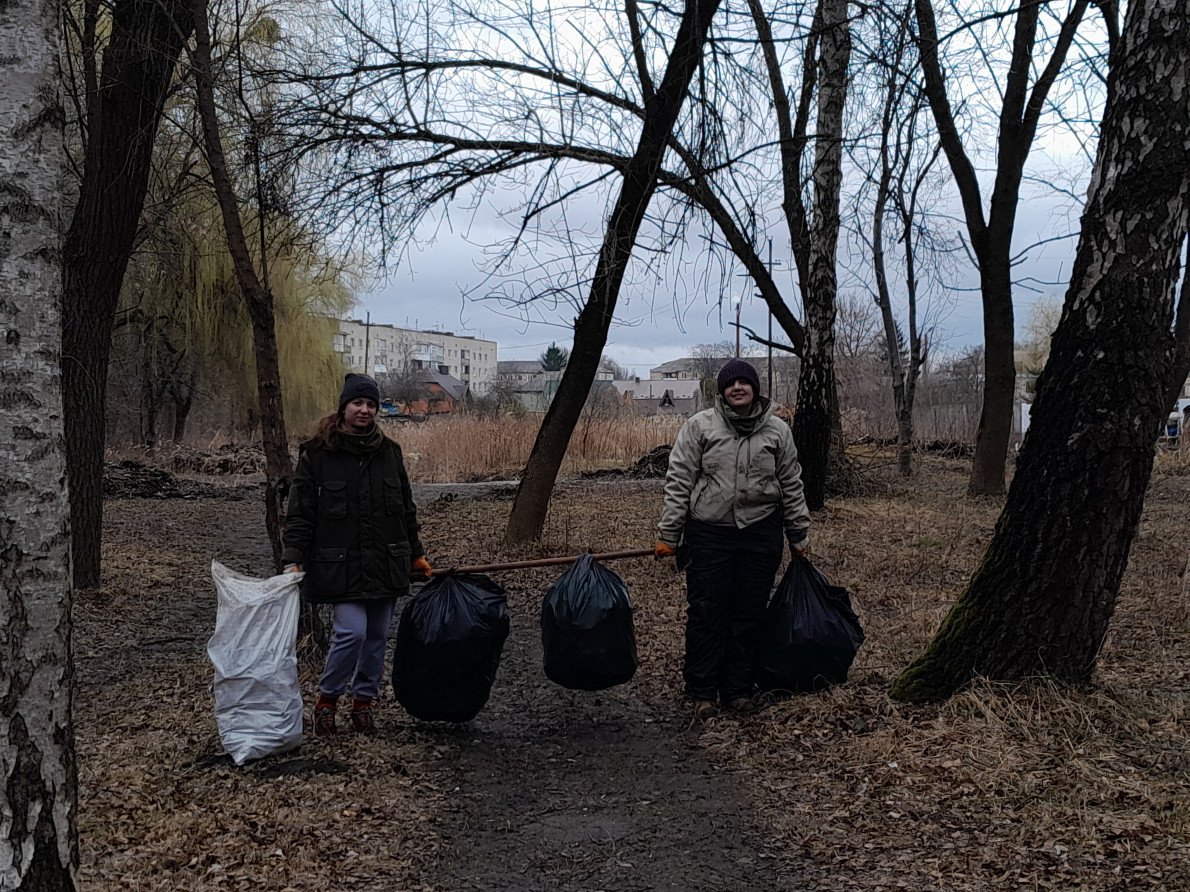 Під час толоки (березень 2025 року). Фото: misto.media