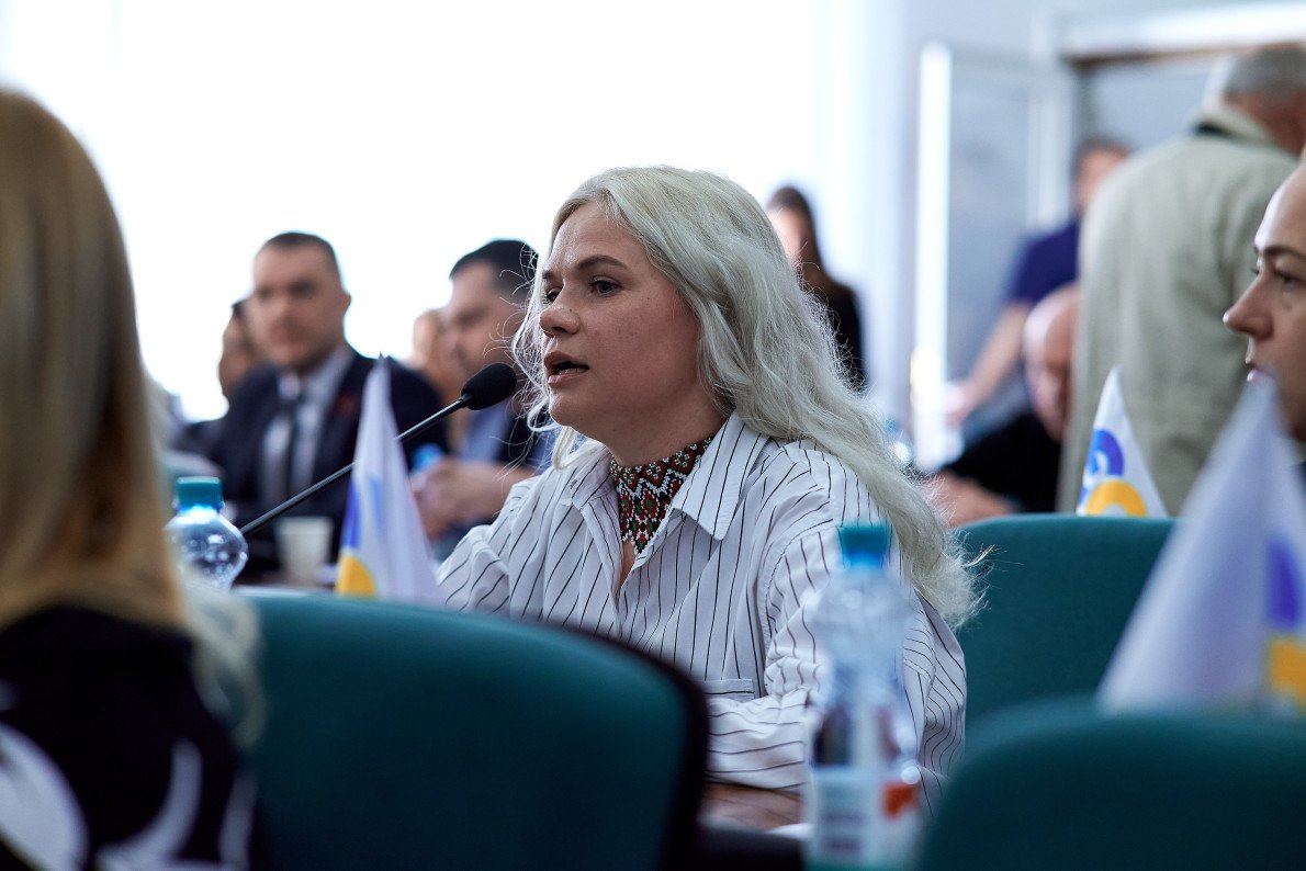 Депутатка Алла Доманська. Депутатка Алла Доманська.