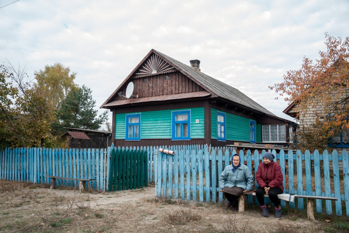 Волинським будинкам характерні піддашшя, с. Залісся (Шацька громада).