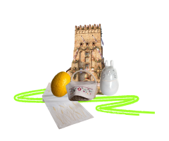 колаж великдень ілюстрація