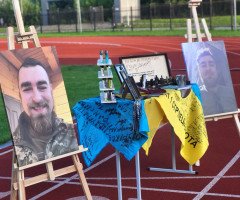 портрет військового прапор України