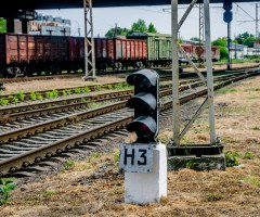 залізничні колії