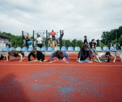 Відкрите тренування проєкту «Місто, рухайся!» у Луцьку перенесли через російську атаку