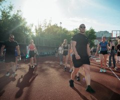 Патрульні поліцейські тренували понад пів сотні лучан