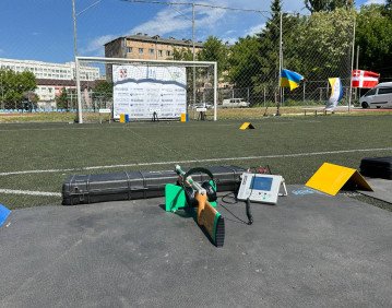 У Луцьку відбувся чемпіонат із літнього біатлону серед дітей з інвалідністю. Фото Анни Кравчук