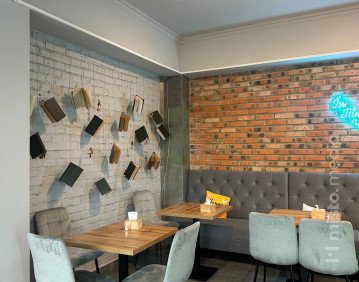 Дизайн та інтер’єр кав’ярні. Фото: Юлія Бродська. 