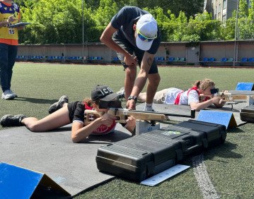 У Луцьку відбувся чемпіонат із літнього біатлону серед дітей з інвалідністю. Фото Анни Кравчук