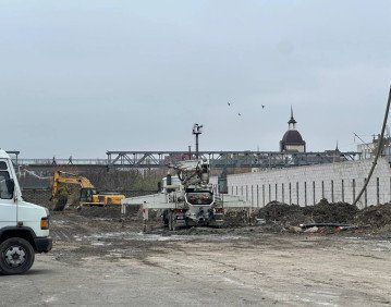 Територія будівництва станом на 7 листопада. Фото: misto.media.