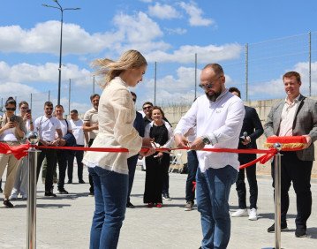 Відкриття нового виробництва. Фото: Волинська ОВА.