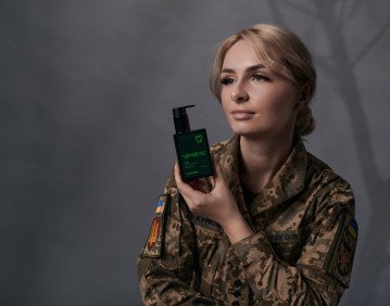 Фотосесія з бійцями бригади «Чорний ліс». Фото надані командою Mr.Scrubber.