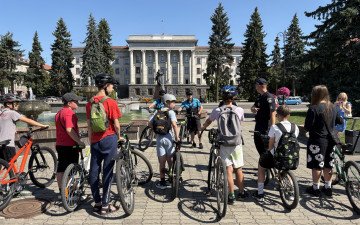 У Луцьку відбувся другий велотабір для дітей
