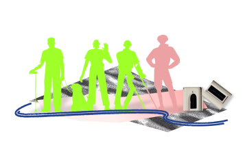 Силуети людей