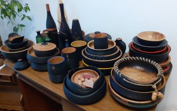 миски дерево посуд