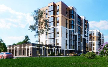 Рендер ЖК рендер будинок будівництво