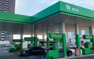 заправка WOG.