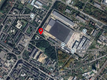 Локація карта локація об'єкт