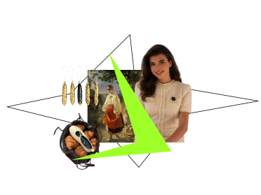 Мар'яна Гірняк, картина Шевченка, колоски