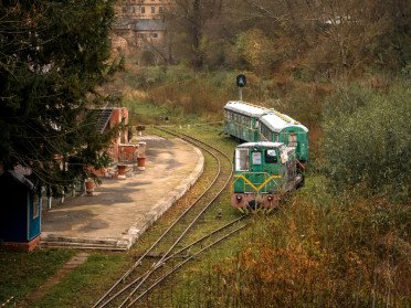 дитяча залізниця.