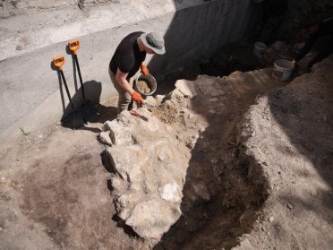 У Луцьку виявили залишки вежі Свинюських