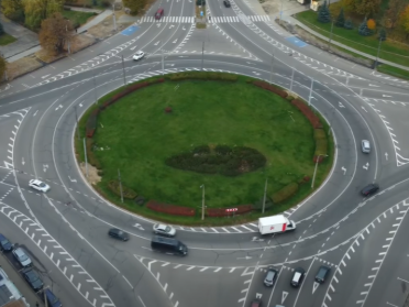 кільцева розв’язка транспорту