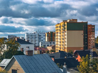 місто будівлі
