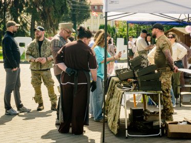 ярмарок ветеранського бізнесу у Луцьку