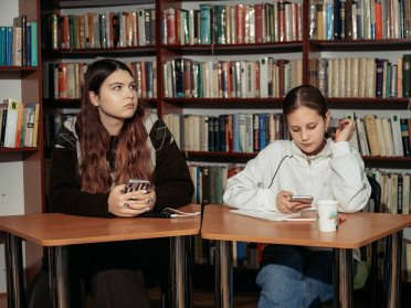 У Луцьку відбувся другий етап шкільної дебатної ліги 2025–2026. дівчата