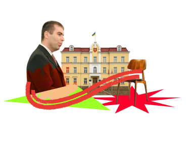 депутат на фоні міської ради