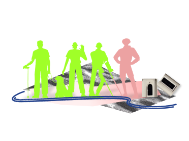 Силуети людей