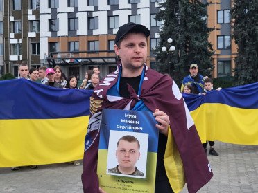 звільнений з полону військовослужбовець