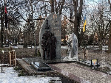 Пам’ятники на меморіалі.