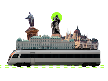 потяг ЄС подорож