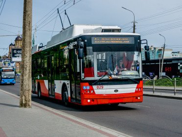 тролейбус транспорт електроенергія