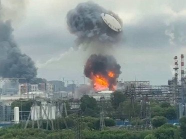 пожежа у Москві