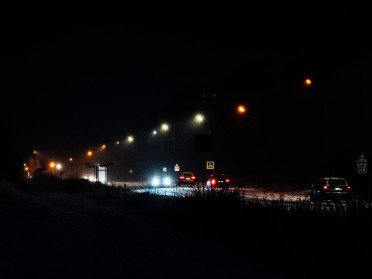 Луцьк ніч дорога