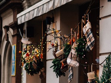 Різдвяні прикраси Луцька