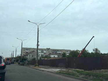 вулиця будівництво