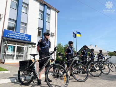 велопатруль полійцеські велосипеди