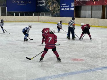 хокеїсти на ковзанці