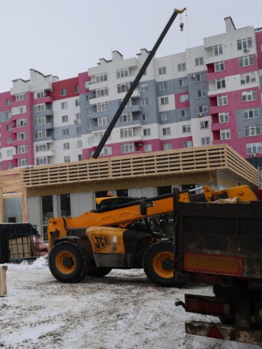 будівництво ветеранського хабу