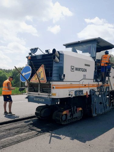 ремонт дороги