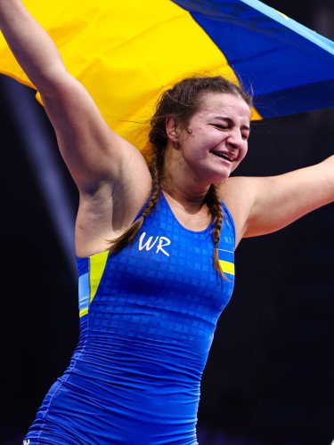 Волинянка Анастасія Алпєєва стала чемпіонкою світу з боротьби. спортсменка