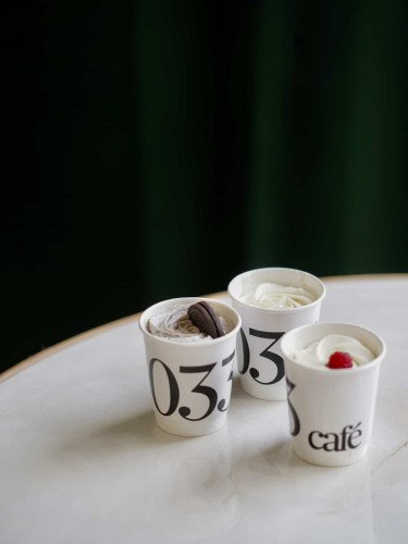 кав'ярня стакан десерт