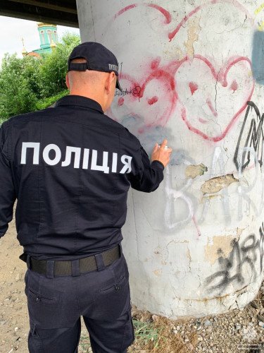 полійцеський надписи акція